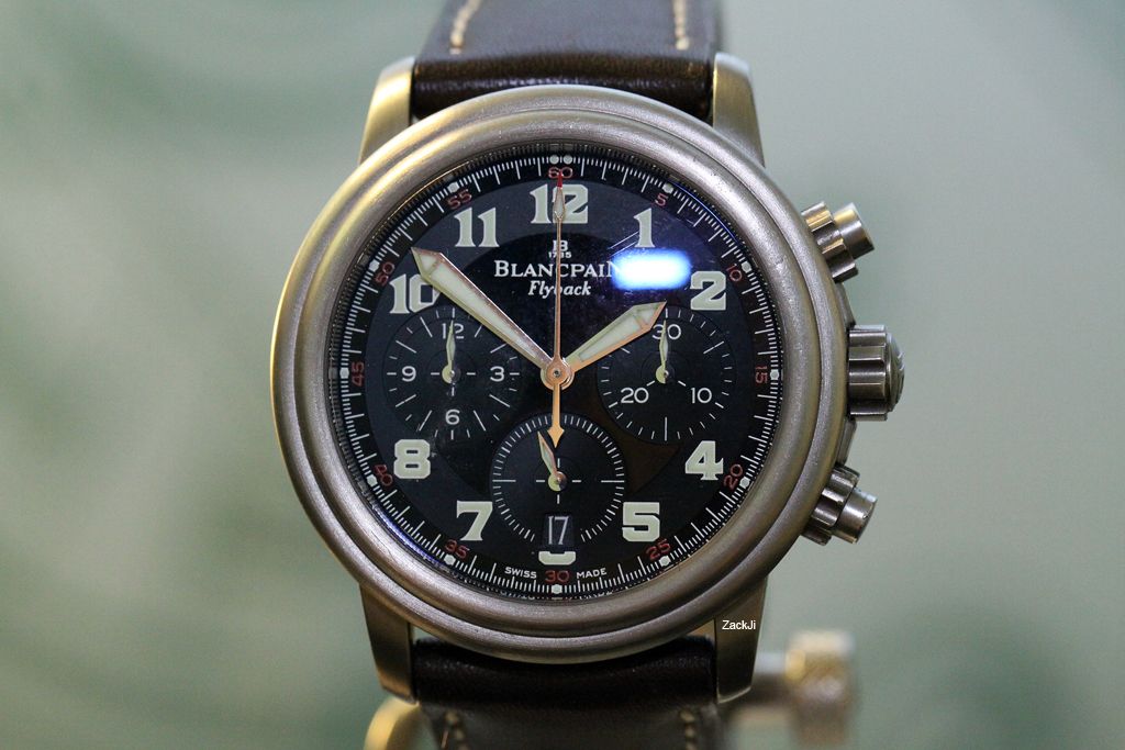 Blancpain leman flyback clearance chronograph